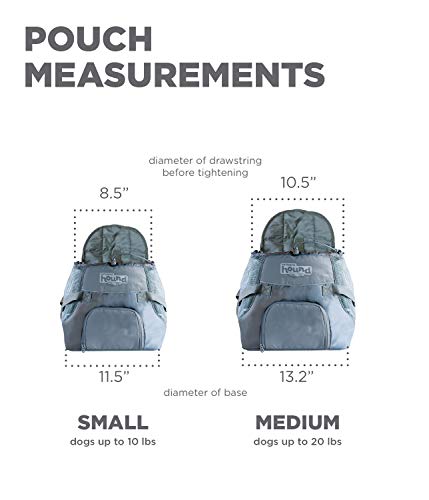 Outward Hound PoochPouch Dog Front Carrier, Medium, Grey - Image 5