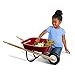 Wagon for Kids, Rolling Cart, Garden Cart on Wheels, Baby Wagon, Radio Flyer Kid's Wheelbarrow, Red, for Ages 3+ Years