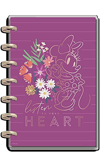 The Happy Planner Disney Daily 12 Month Planner – January 2022 – December 2022 – Daily, Weekly & Monthly Disc-Bound Pages – Vertical Layout – Disney Listen to Your Heart Theme – Mini Planner 4.625” x 7”