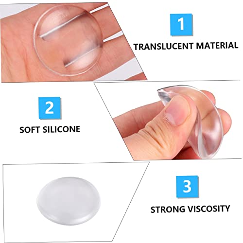 Operitacx 18 Peças Protetor De Parede De Porta Protetor De Parede Batentes De Maçaneta De Porta De C