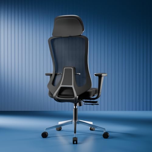 Vergo Icon Fido Ergonomic Mesh Office Chair, High Back, Lumbar Su...