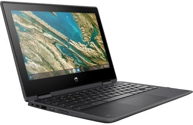 HP Chromebook x360 11 G3 EE 11.6" Touchscreen 2 in 1 Chromebook - Intel Celeron N4020-4GB - 32GB Flash Memory - Intel UHD Graphics 600 - Chrome OS (Renewed) - 3