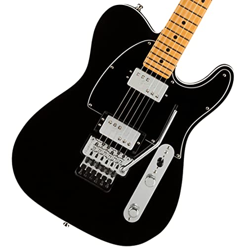 American Ultra Luxe Telecaster Floyd Rose HH MN Mystic Black