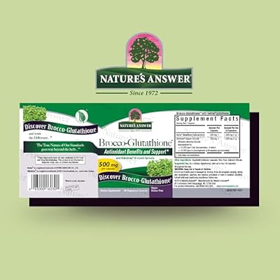 Nature's Answer Brocco-Glutathione | Contains Ecuador