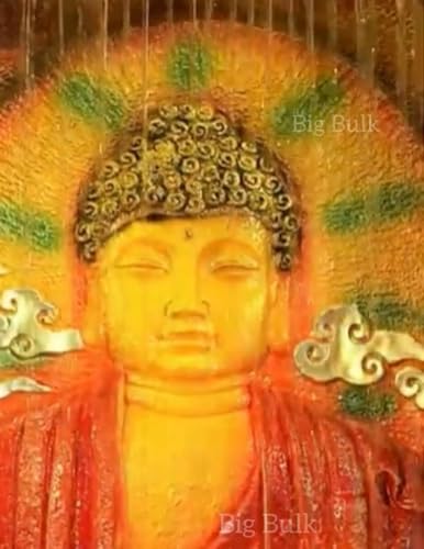 Image of Big Slate Buddha Fountain for Living Room Home Decor Garden Decoration and Drawing Room (Barish Buddha)