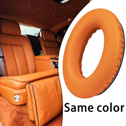 Image of SoloWIT Protein Leather Earpads Cushions for Bose Headphones, Replacement Ear Pads for Bose QuietComfort 15 QC15 QC25 QC2 QC35 /Ae2 Ae2i Ae2w /SoundTrue & SoundLink Around-Ear Series - Orange