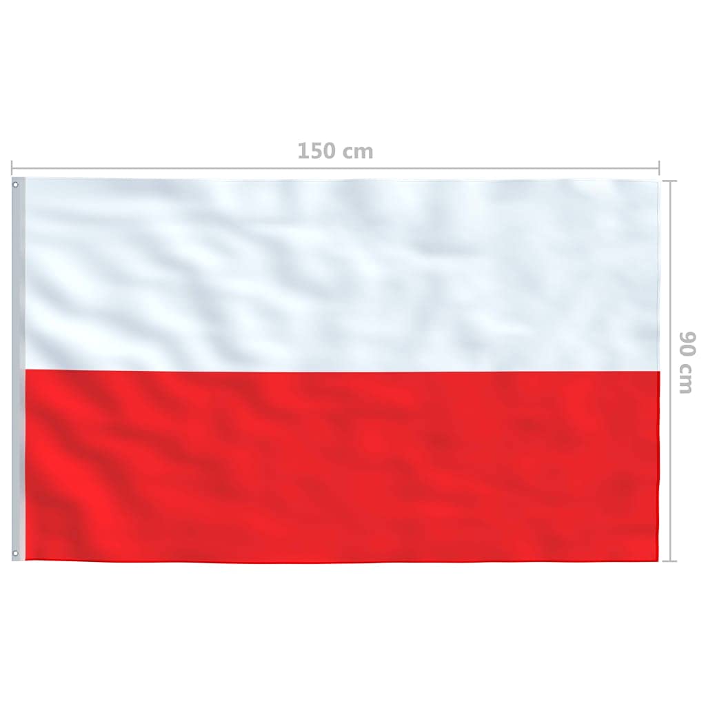 Dom i Ogród, Dekoracja, Flagi i Wiatrówki, Flaga Polski 90x150 cm