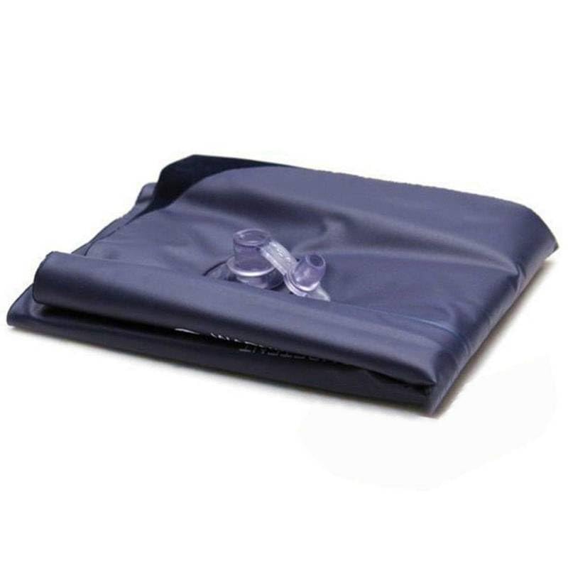 Image of Ultra-Soft Inflatable Travel Pillow, Navy Blue, Velvet, Compact Neck & Head Support for Flight, Car & Home (Piece-01)