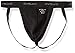 Evolve Men's Cotton Comfort Jock Strap Underwear Multipack, Black/Macaw Green, Small