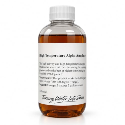 North Georgia Still Company Liquid High Temperature Alpha Amylase, 16