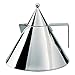 Alessi Il Conico 90017 - designerski czajnik elektryczny z uchwytem, stal nierdzewna, 2 l, 4,2 x 22,5 x 6,5 cm