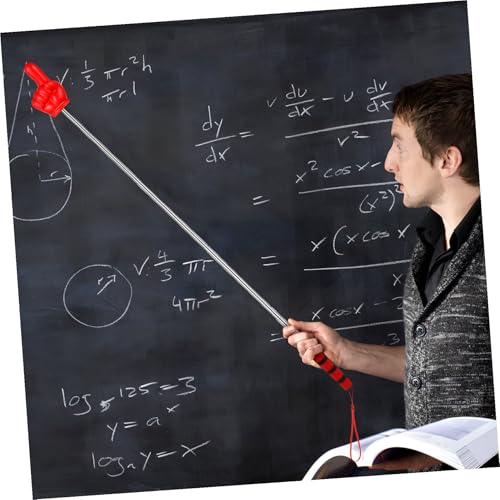 Puntero de enseñanza telescópico extensible retráctil con asas suaves 5