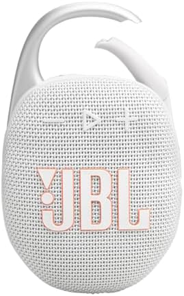 JBL Clip 4 Portable Bluetooth Speaker (Gray) Bundle With Divvi! Protective Hardshell Case (Black