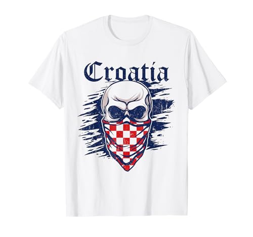 Croatie Tshirt Balkans Hommes Croate Zagreb Hrvatska T-Shirt