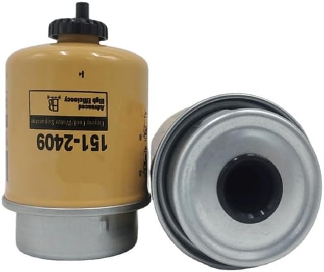 Fuel Water Separator 151-2409 1512409 Compatible with Caterpillar CAT Engine C4.4 Loader 908 910G 924F 928G 938G 950G 962G