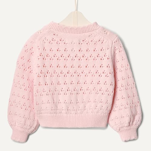 Image of Amazon Essentials x Sofia Grainge Toddler and Baby Girls' Lightweight Cotton Cardigan Sweater