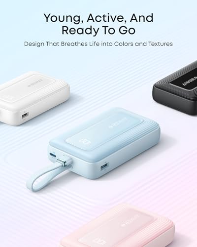Anker Zolo Power Bank, 20,000mAh 45W Portable Charger with Built-in USB-C photo 7