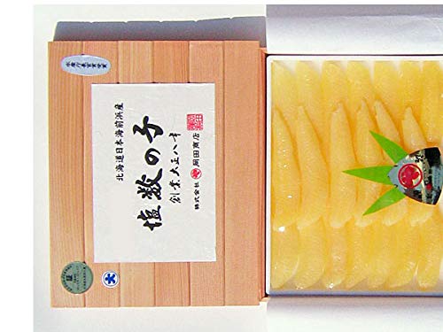 北海道四季工房 北海道産塩数の子（木箱入・大羽）（北海道苫前町・岡田商店製造） 水産庁長官賞受賞