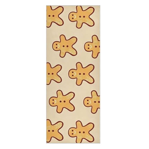 Hezely Non-Slip Hot Yoga Towel - Mat-Sized, Super-Absorbent Microfiber Sweat Towel for Gym, Bikram, Pilates and Yoga Mats,Christmas Dolls