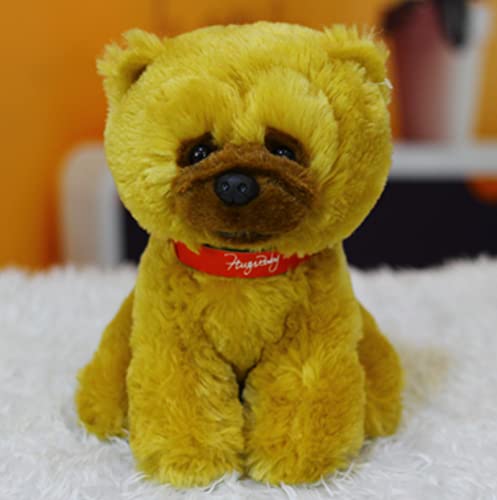 Schattige Hond Knuffels, Chow Chow Samojeed Simulatie Hond Zachte Dieren Gevulde Poppen, Unieke Cadeaus Voor Kinderen… - Afbeelding 8