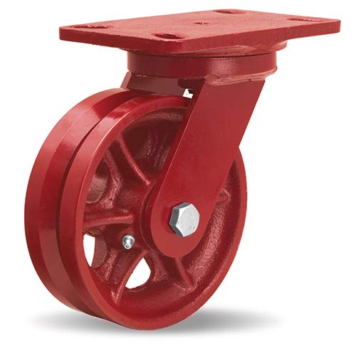 Hamilton S-HS-6V 6" Swivel v-Groove Caster