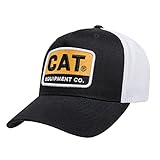Caterpillar Men's Cat Equipment 110 Cap, Black, One Size
