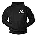 Produktbild MAKAYA Forty Eight Squad - Motorrad Kapuzenpullover Motor V2 - Motorradbekleidung schwarz XL