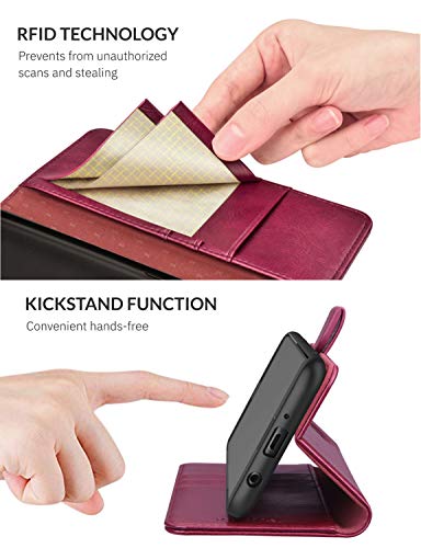 KILINO - Custodia a portafoglio per Galaxy A10