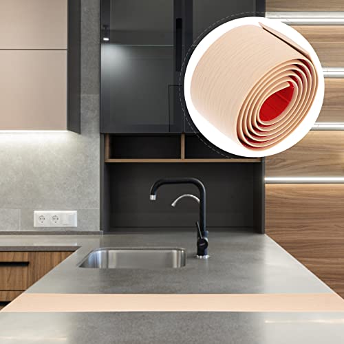 Villful Trim Adhesive Flat Transitions Vinyl Self Re Transition Beige Floor Threshold Connection Filling Gaps Edging Strip Gap Self- Flooring Strips Rubber Carpet Grain Pvc Cover Divider #TOP3