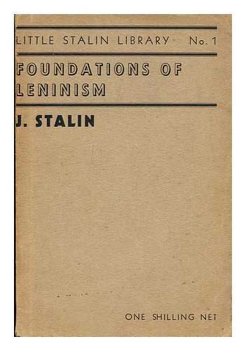 Stalin's Library Foundations of Leninism (Little Stalin Library, 1) | Amazon.com.br