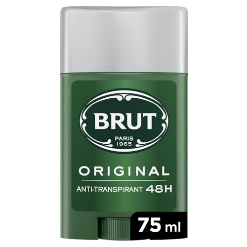 BRUT – Déodorant Stick Homme Anti-Transpirant Efficace, Fraîcheur Longue Durée (75 mL) - lot de 3 - Vendu par Lot