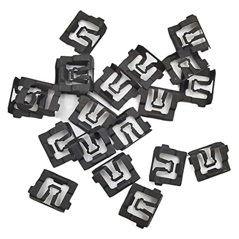 DSkoiph 20 Pcs Windshield Trim Molding Clips Compatible with Ford F100 F150 F250 F350 Truck Lincoln & Mercury Mustang Replacement # 0269550 C5ZZ-6543413-B Cover