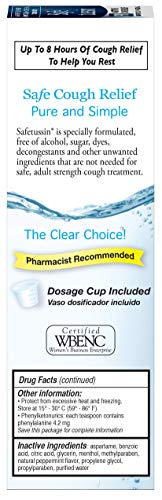 Safetussin Pm Night Time Cough Relief Syrup, 4 Oz #TOP3