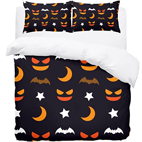 Housse de couette Halloween chaude et confortable parure de lit super douce - 2