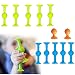 Pop Sucker Toys,12 Sucker Toys Pop Darts Marqueur de Cible en Silicone et Jeu de Fléchettes Drôle Jouet Interactif en Caoutchouc pour la Famille Relâchez Le Stress Fidget Toys pour Adultes et Enfants