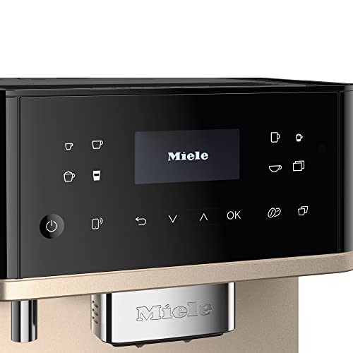 Miele New Cm 6360 Milkperfection Automatic Wifi Coffee Maker & Espresso Machine Combo,1.8Liters, Obsidian Black & Clean Steel Metallic - Grinder, Milk Frother, Cup Warmer, Glass Milk Container #TOP1