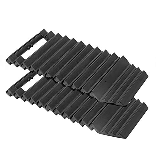 2 pezzi di tappetini per trazione per pneumatici