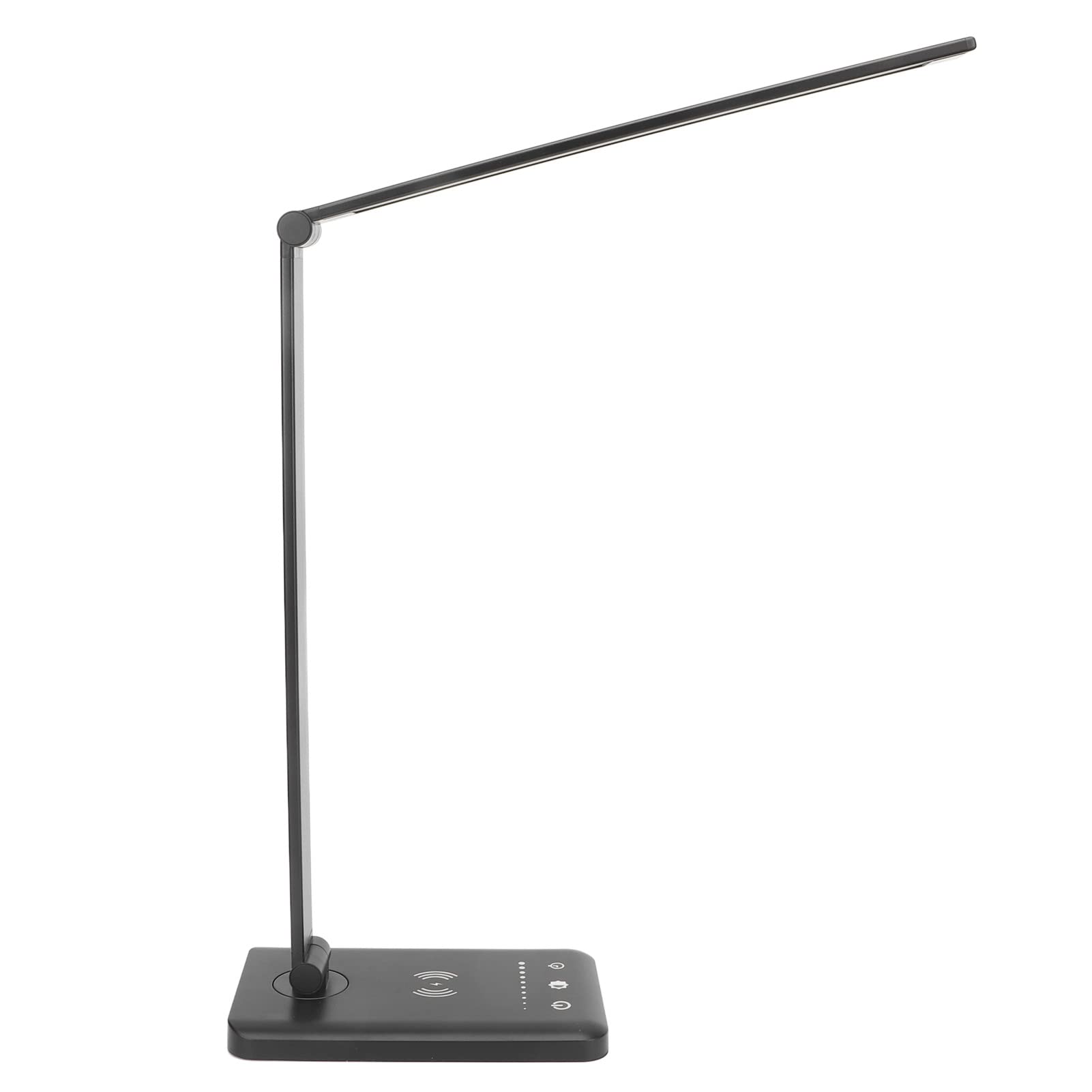 Lampa biurkowa LED YUMILI sterowanie dotykowe regulowany czas 5 biegów 50 sztuk chipy świetlne składana lampa biurkowa z bezprzewodowym ładowaniem