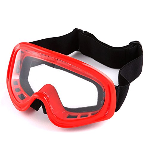 Wow Motocross Mx Bmx Bike Youth Spider Red Helmet (Size: Medium) + Goggle + Skeleton Glove (Size: Medium) #TOP6