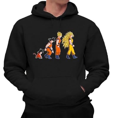 the Fan Tee Sudadera Adulto con Capucha de Hombre Dibujos Animados Dragon Bola Ball Anime Manga 543 XL | Ya disponible en tu tienda friki favorita! En mundofriki.es!