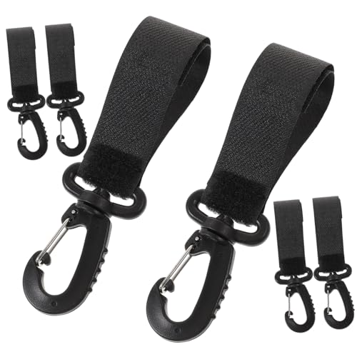 CIMAXIC 360° Rotating Stroller Hooks Diaper Bag Hooks Strong Hook for Stroller Plastic Hanging Hooks