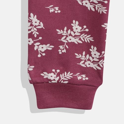 Image of Mothercare Baby Romper Sleepsuit Autumn Print Full Sleeve Pink