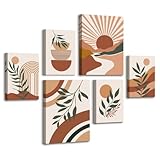 【Toile Imprimée de Haute Qualité】Utilisez une toile dense de haute qualité, et le procédé d'impression HD Giclée vous offre une superbe clarté des couleurs. Toutes nos peintures murales sont recouvertes d'un film protecteur afin de réduire les dommages à la surface pendant le transport.