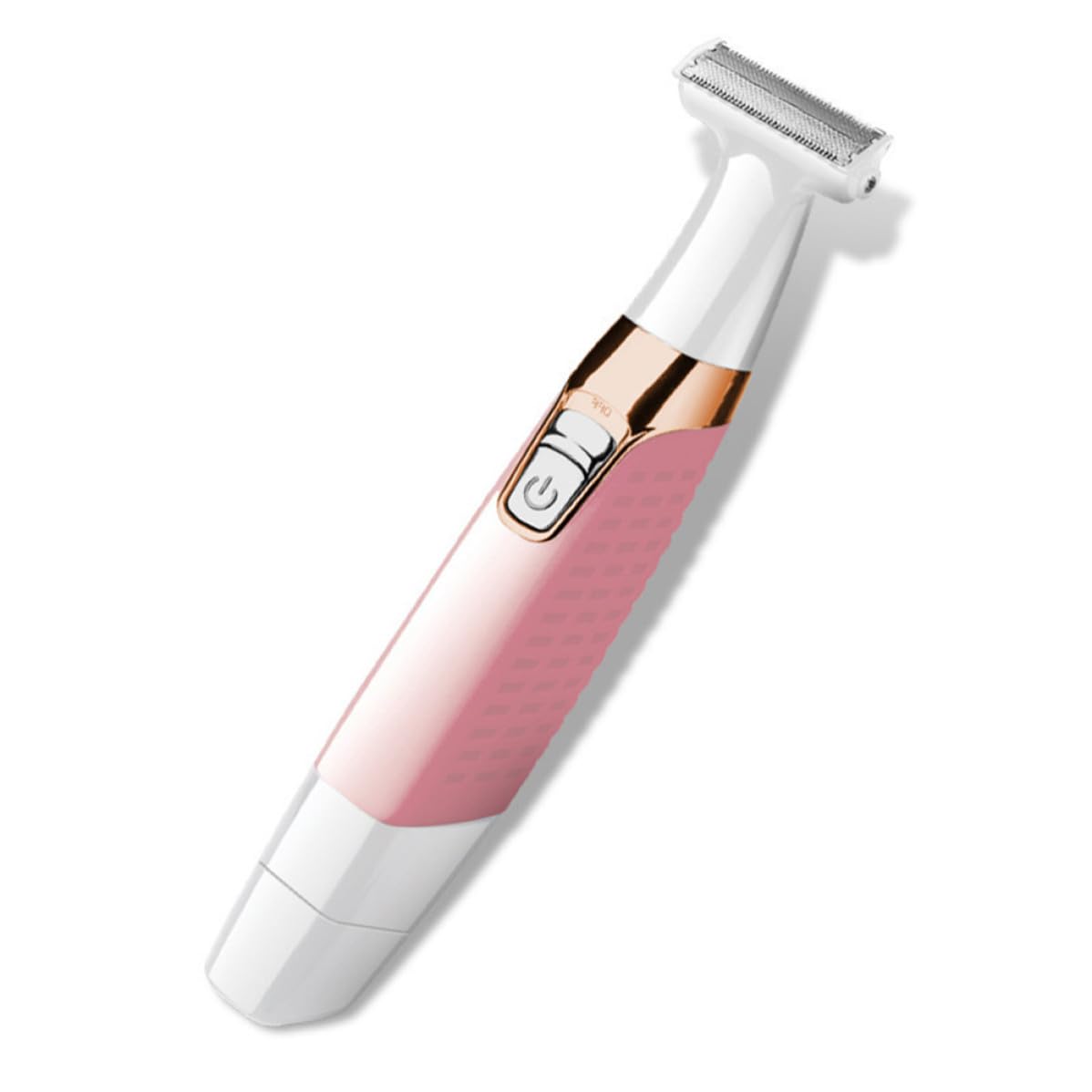 iplusmile Afeitadora Corporal, Depilador Portátil Rosa de Abs, Depilación Indolora sin Bultos ni Rebabas para Mujeres, Viaje y Bolso