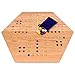 AmishToyBox.com Aggravation Marble Game Board Set - 24