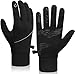 Produktbild coskefy Handschuhe Herren Damen Winter Warm rutschfest Fahrradhandschuhe Touchscreen Handschuhe Winddicht Gloves Leicht Sporthandschuhe für Radfahren Camping Wandern Reiten Laufen Arbeit Bergsteigen