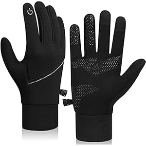 coskefy Winterhandschoenen voor dames en heren, winddicht, antislip, ademend, winterhandschoenen voor kamperen, wandelen, bergbeklimmen, fietsen, hardlopen, klimmen