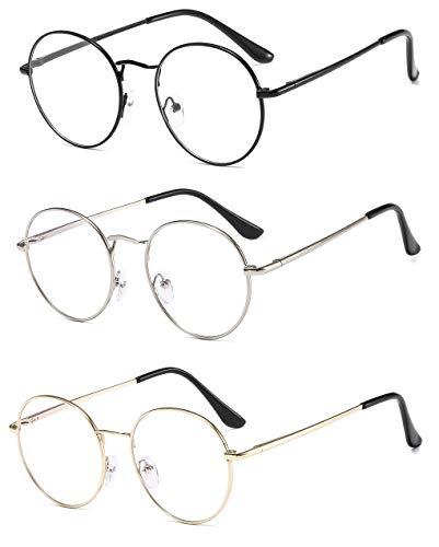 Gafas con Filtro de luz Azul para Oficinista, Gafas Medio Marco Anti-Luz Azul para Ancla de Internet para Ordenador Anti-luz Azul, Blue Light Blocking Glasses, Gafas para Ordenador Gaming PC