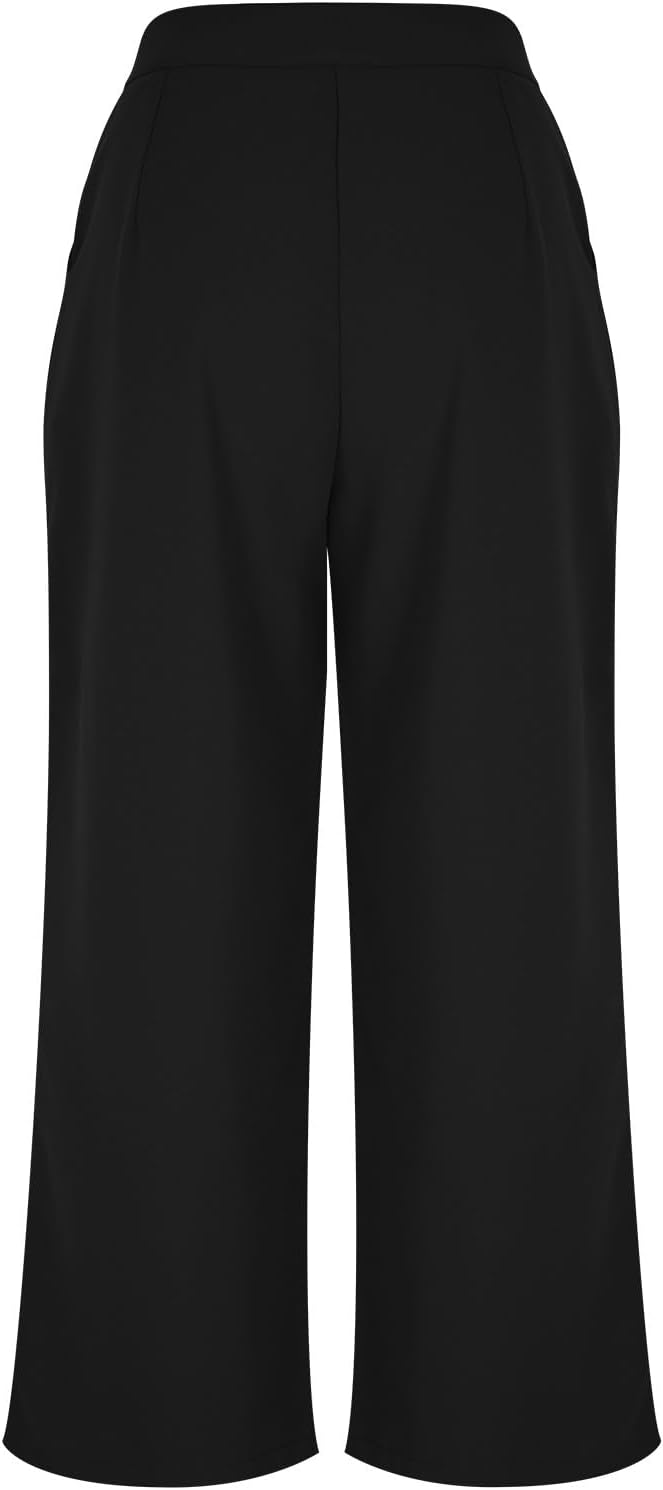 HGps8w Women's 2 Piece Blazer Sets - Stand Collar Business Casual Suit Jackets Elegant Professional Work Office Pant Suits