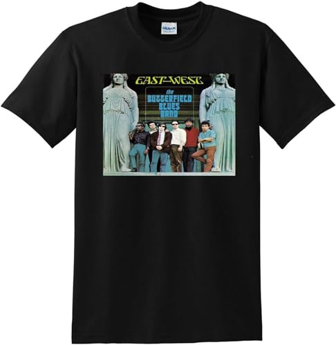 Photo de The Paul Butterfield Blues Band T Shirt East West Men's Clothing Black M